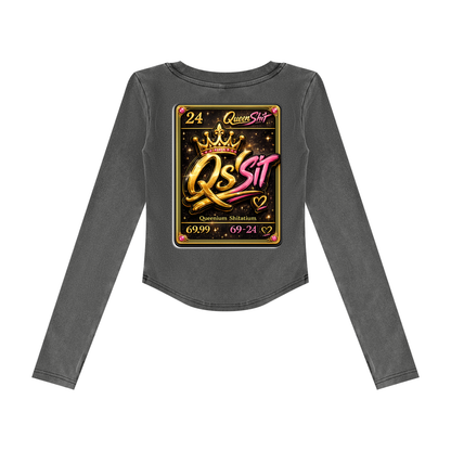 Women’s Vintage Wash Crop T-Shirt