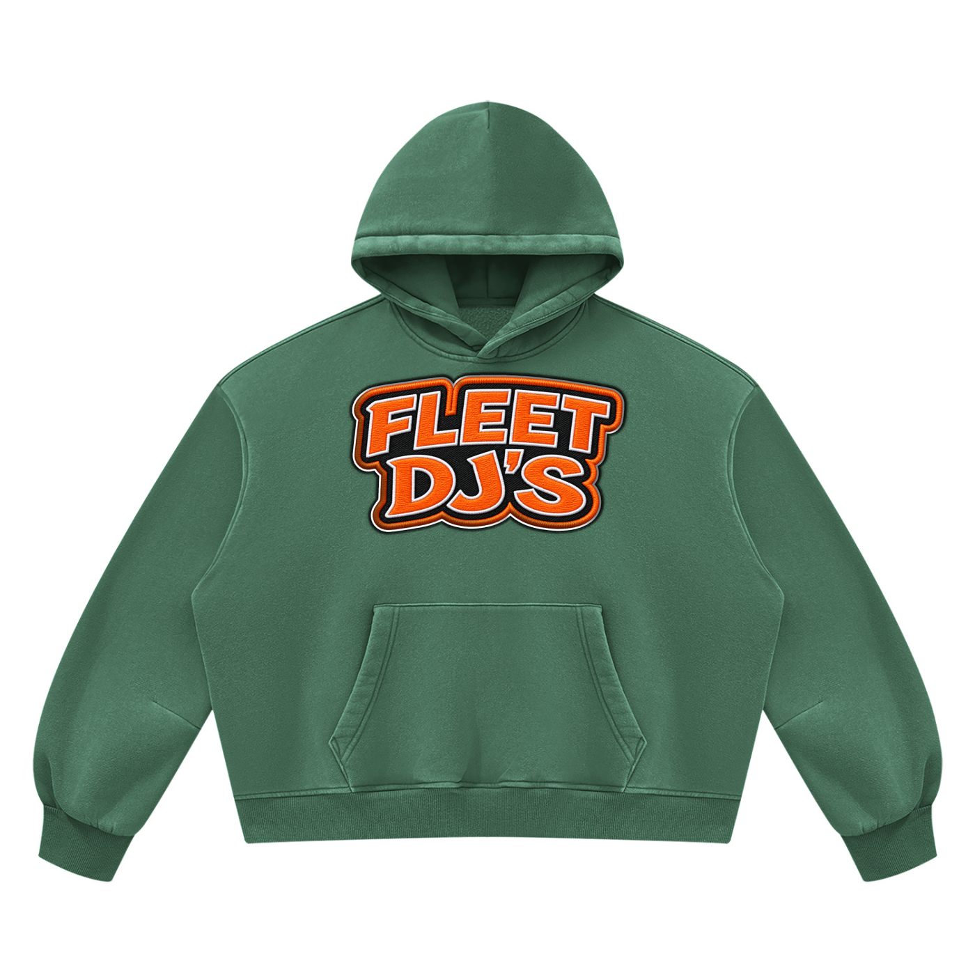 "Fleet DJ's" Vintage Wash Boxy Fleece Sweatsuit