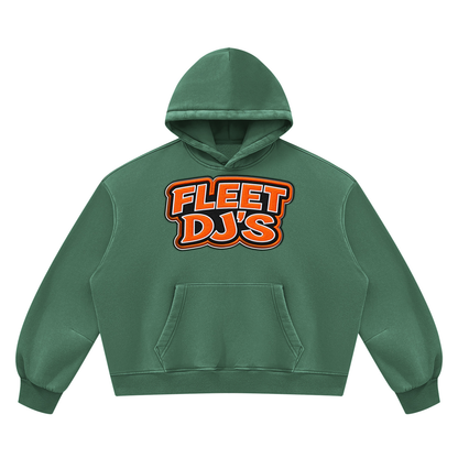 "Fleet DJ's" Vintage Wash Boxy Fleece Sweatsuit