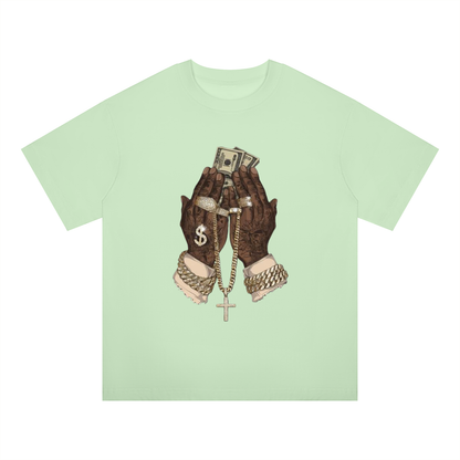 "In God We Trust/Lust" Oversized Drop Shoulder T-Shirt