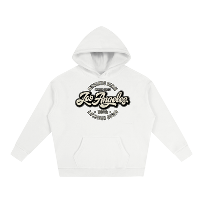 “LA Denim Mfg.” Oversize Fleeced Hoodie