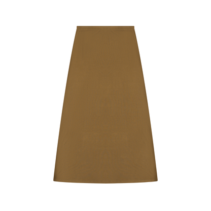 "Brooklyn Republic Essentials" Women's Solid Color Knit Maxi Skirt