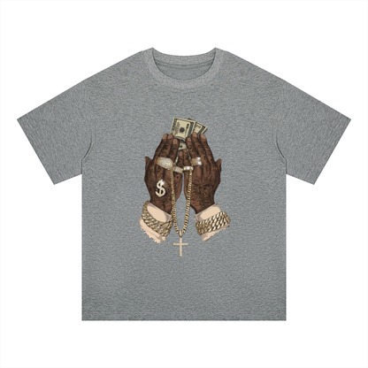 "In God We Trust/Lust" Oversized Drop Shoulder T-Shirt