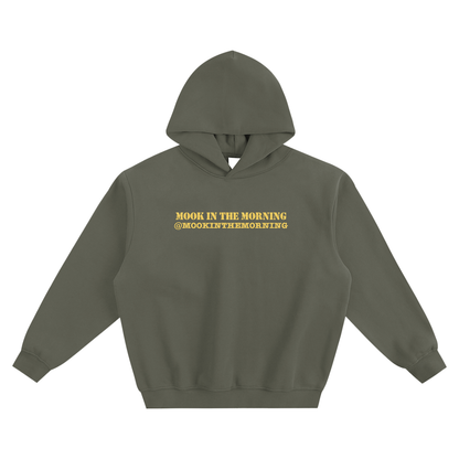 MITM "Morning Wood" Embroidered Fleeced Boxy Hoodie
