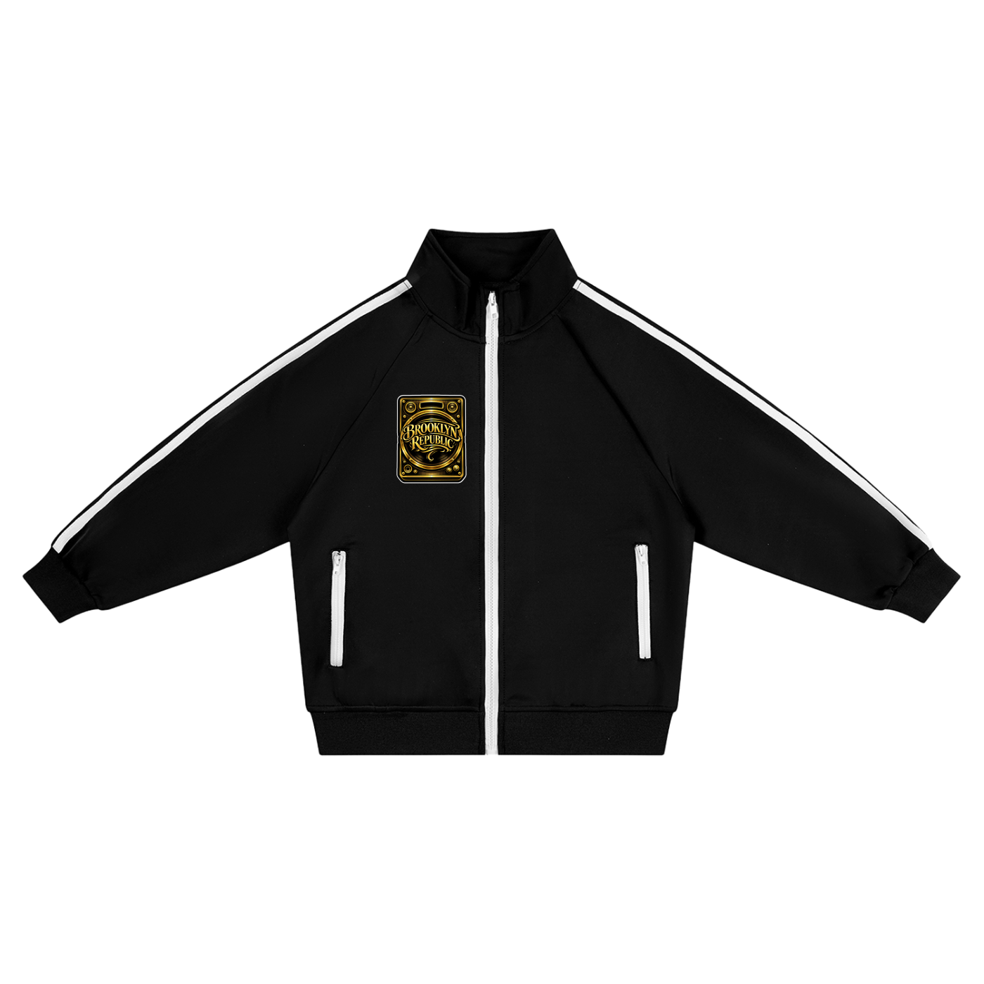 Kids’ Contrast Tape Coach Jacket