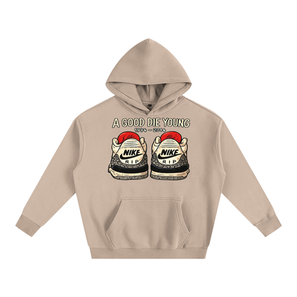 "FOREVER YOUNG" Oversize Fleeced Hoodie