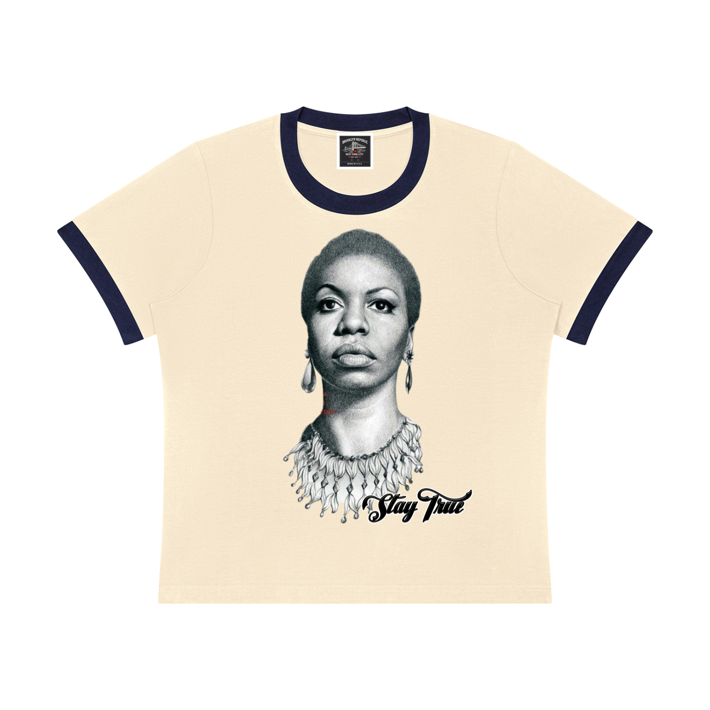 "Miss Nina" Women's Sorona Color Block T-Shirt