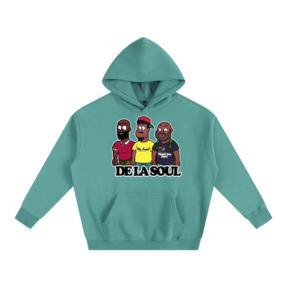 "DE LA TITANS" Oversize Fleeced Hoodie