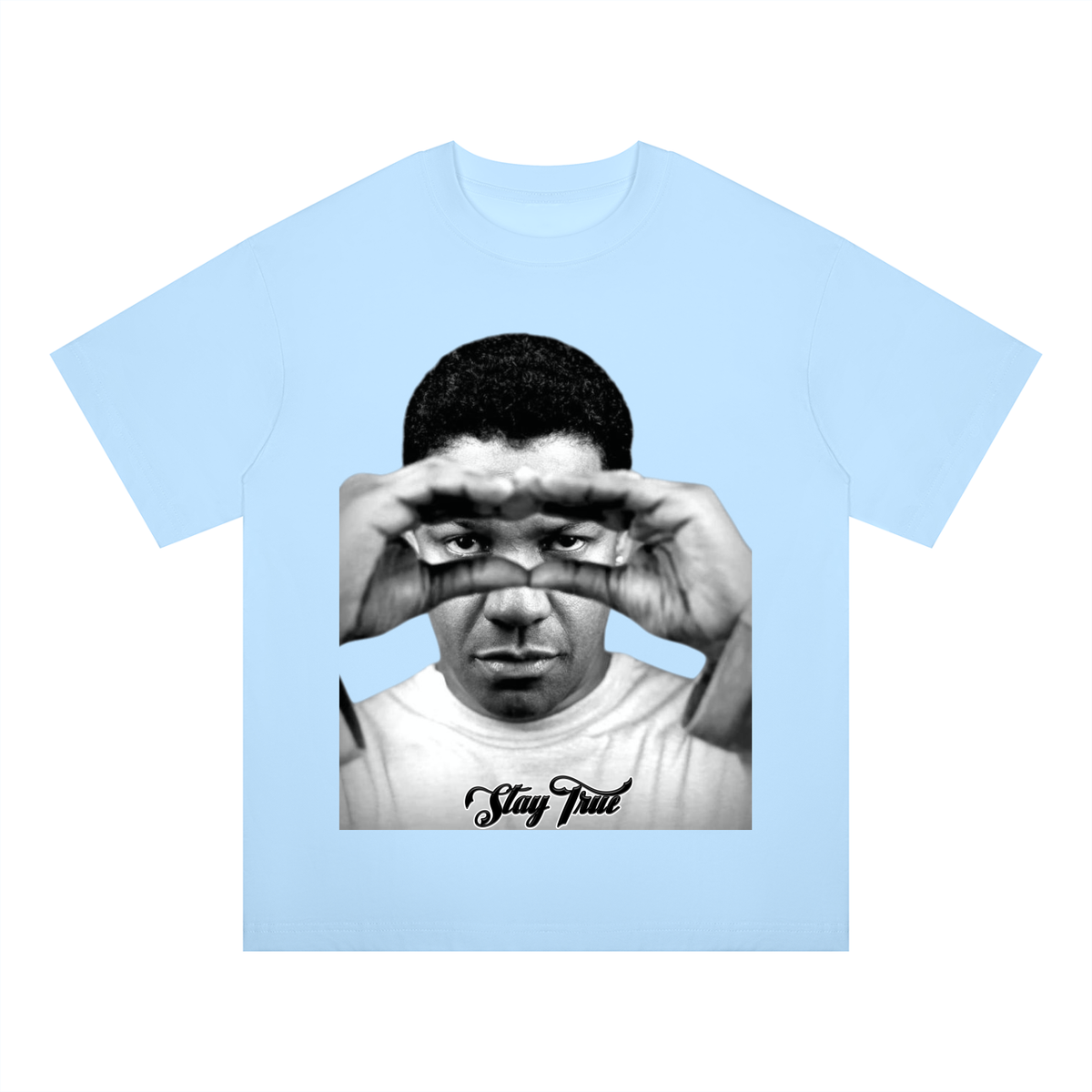 "Through Gods Viewfinder" Oversized Drop Shoulder T-Shirt