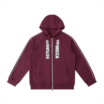 "Return to Mecca" Heavyweight Raglan Zip Hoodie