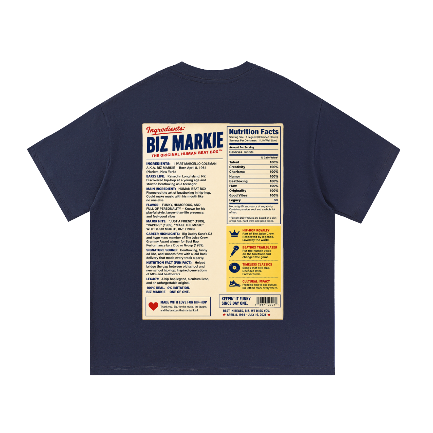 "Nobody Beats The Biz" Cotton T-Shirt