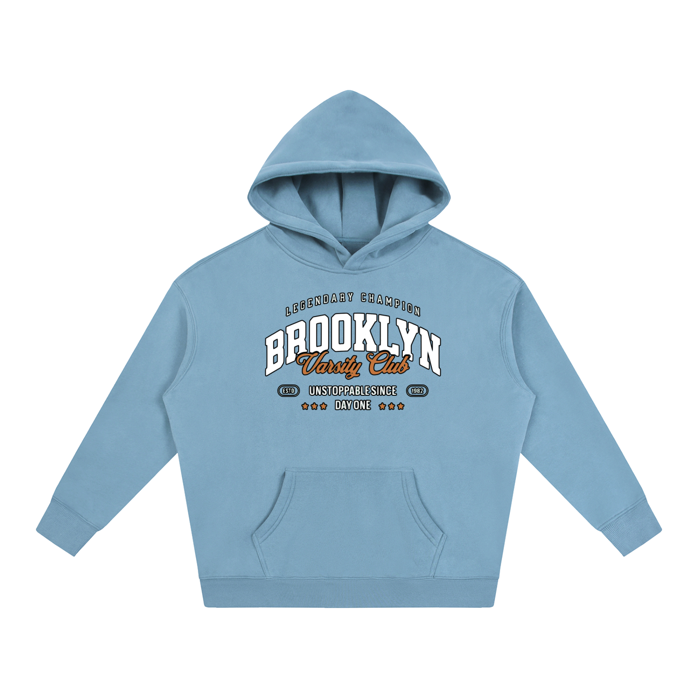 "Varsity Club" Oversize Fleeced Hoodie