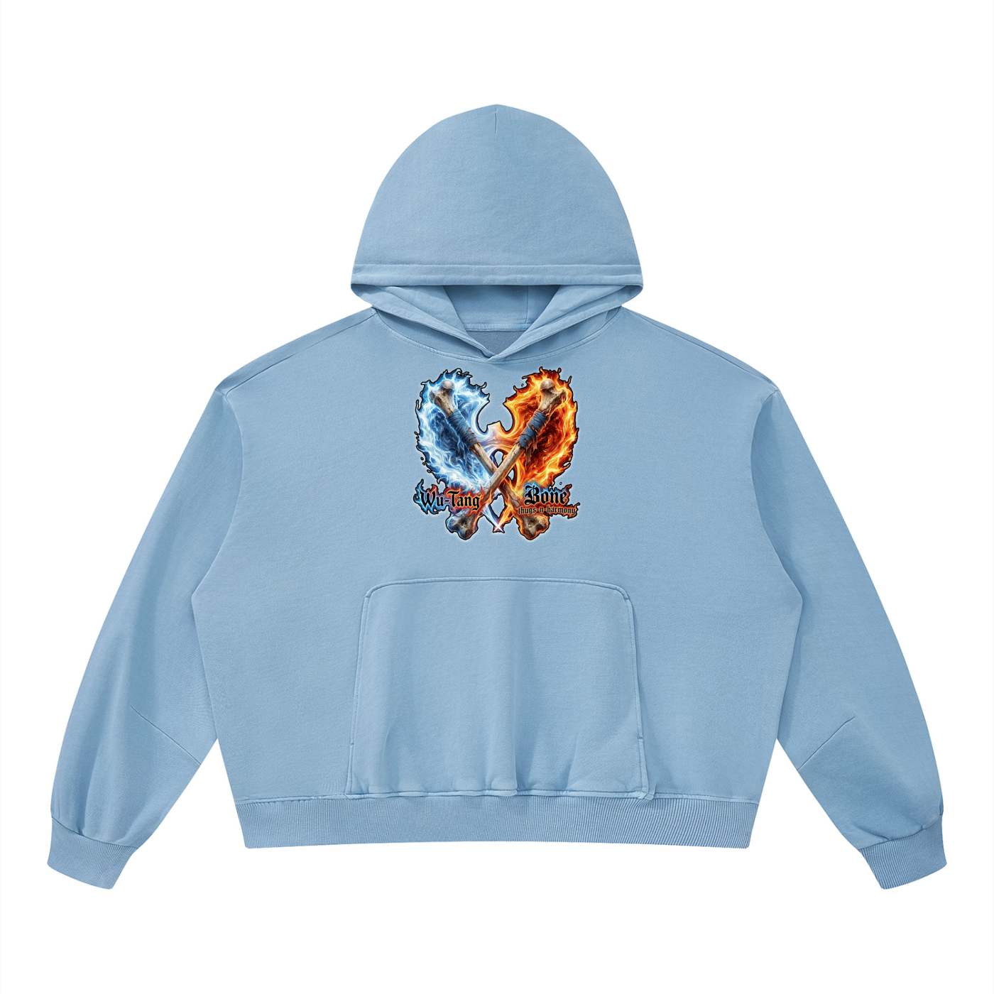 PYN™ "The Final Chamber"  Boxy Vintage Washed Hoodie