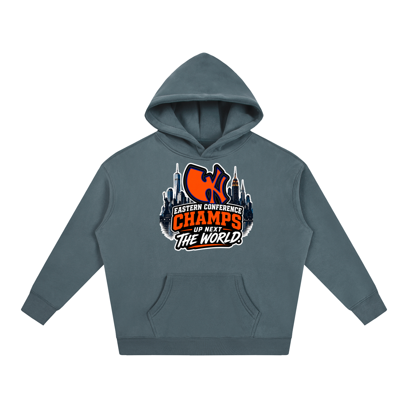 PYN™ x BKRP™ "Who's Next ?" Oversize Fleeced Hoodie