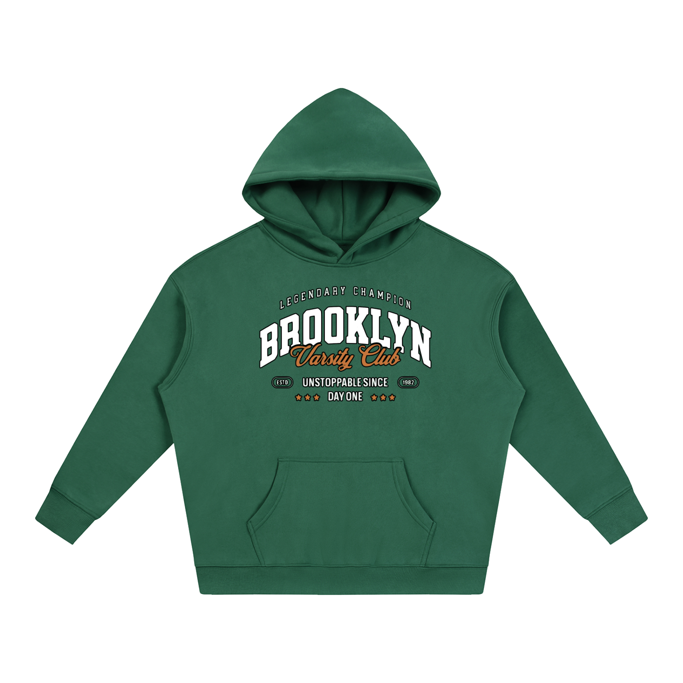 "Varsity Club" Oversize Fleeced Hoodie