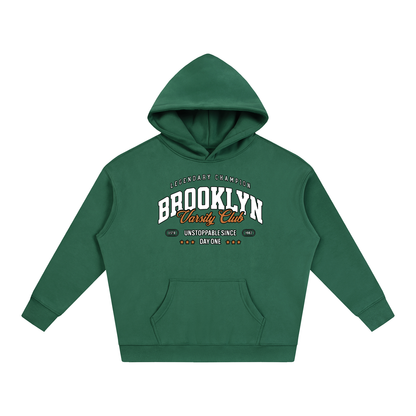 "Varsity Club" Oversize Fleeced Hoodie