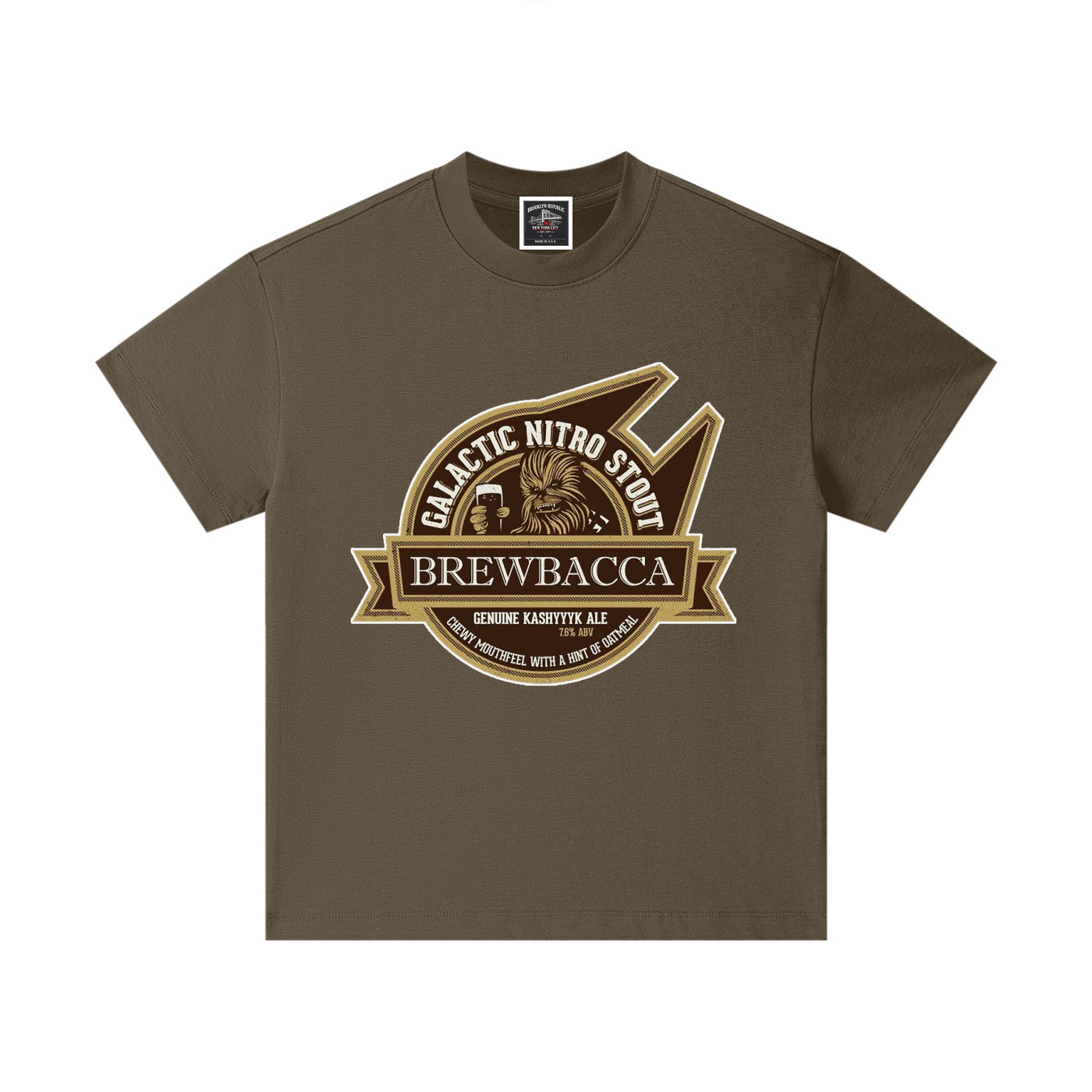 "Brewbacca" Pure Cotton Essential Kids T-Shirt