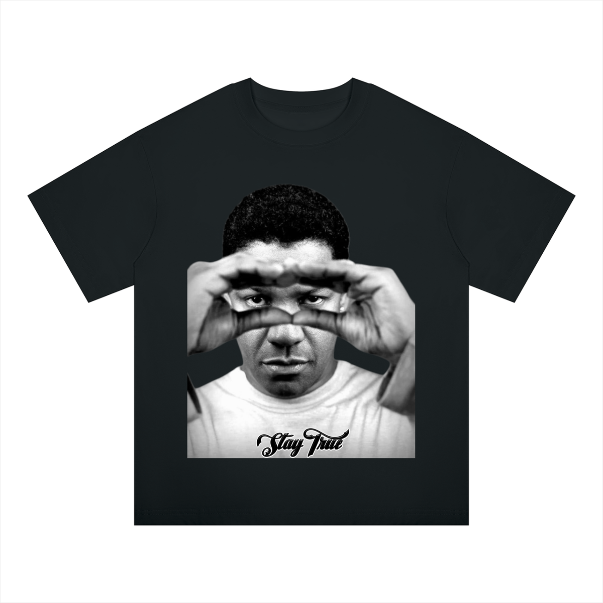 "Through Gods Viewfinder" Oversized Drop Shoulder T-Shirt