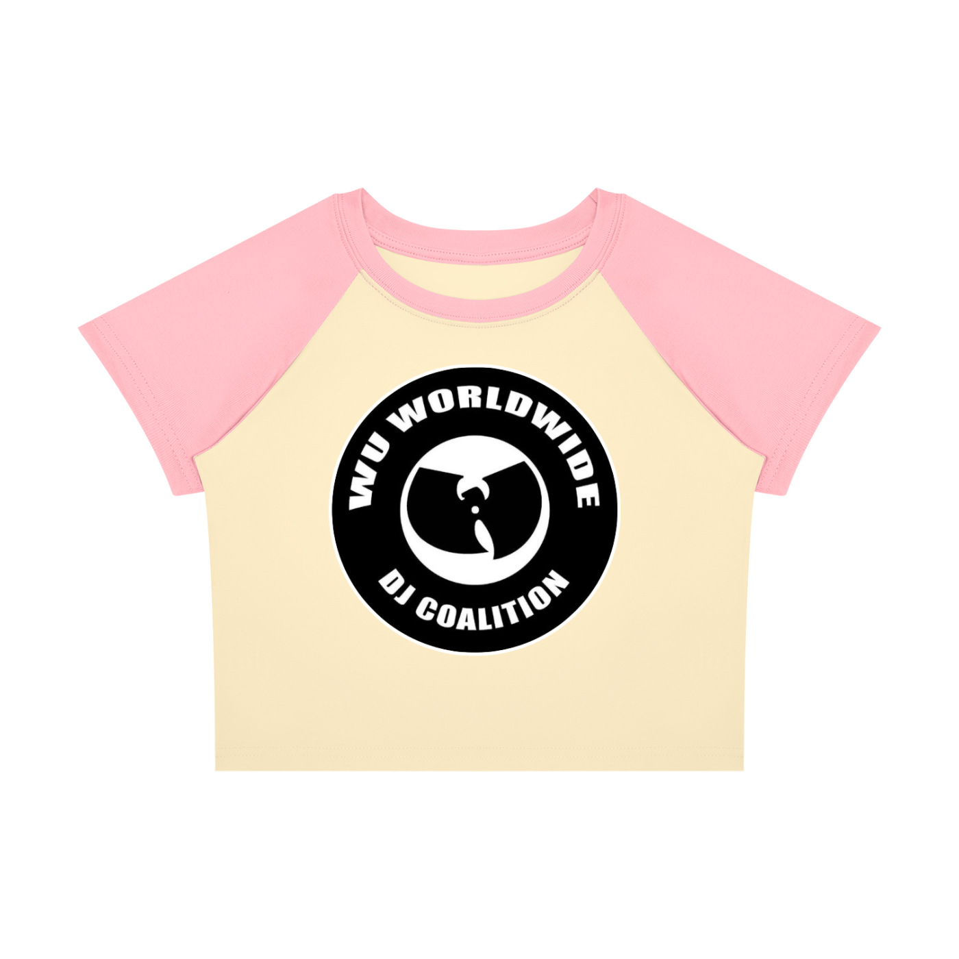 PYN™ "Wu World DJ Coalition" Women’s Raglan Color Block Baby T-Shirt
