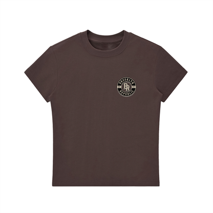 Brooklyn Republic Essentials™ Bodycon Crewneck T-Shirt