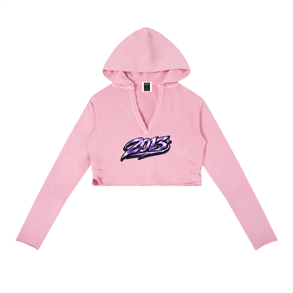 BTS™ x BKNY™ "Our Year" Vintage Washed Raw Edge Hoodie