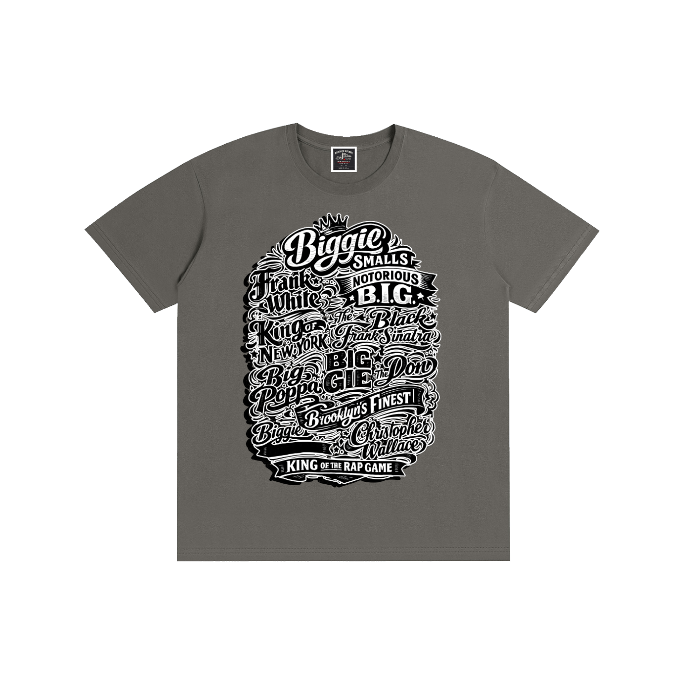 "The Black Frank White" Cotton Unisex T-Shirt