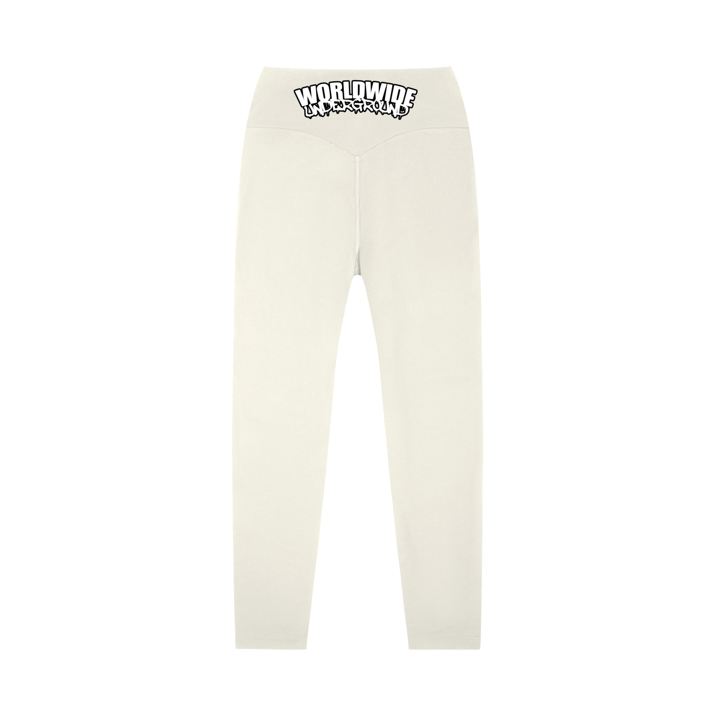 "Worldwide Underground" High-Waisted Yoga Leggings