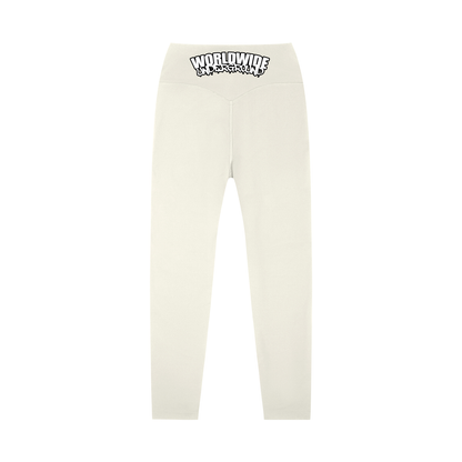 "Worldwide Underground" High-Waisted Yoga Leggings