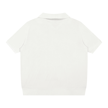 "Brooklyn Republic Essential" Heavyweight Oversized Polo Shirt