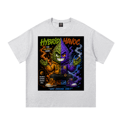 Sparksky & Dutch™ "Hybrid Havoc" Cotton T-Shirt