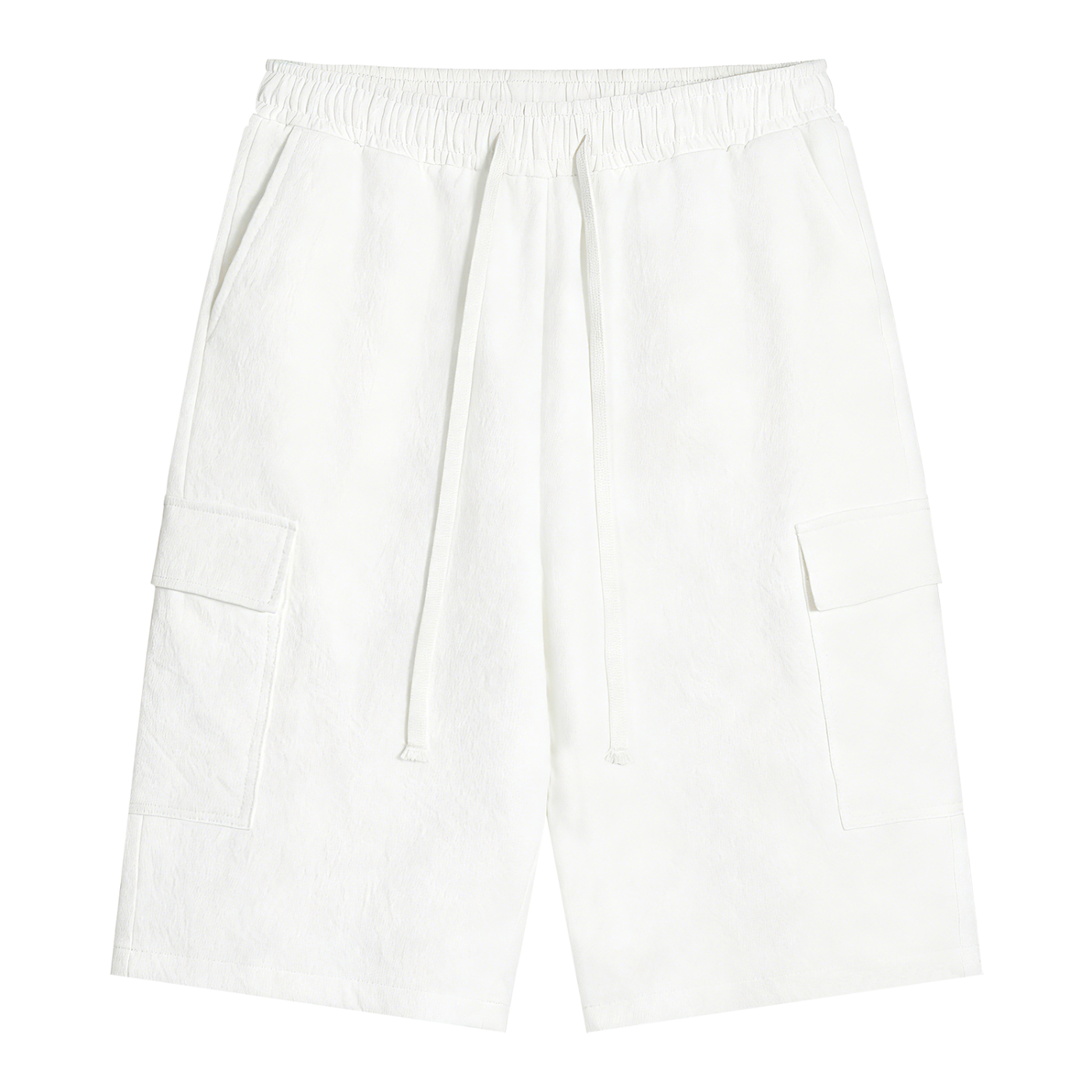 "Brooklyn Republic Essentials" Drawstring Cargo Shorts