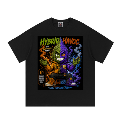 Sparksky & Dutch™ "Hybrid Havoc" Cotton T-Shirt