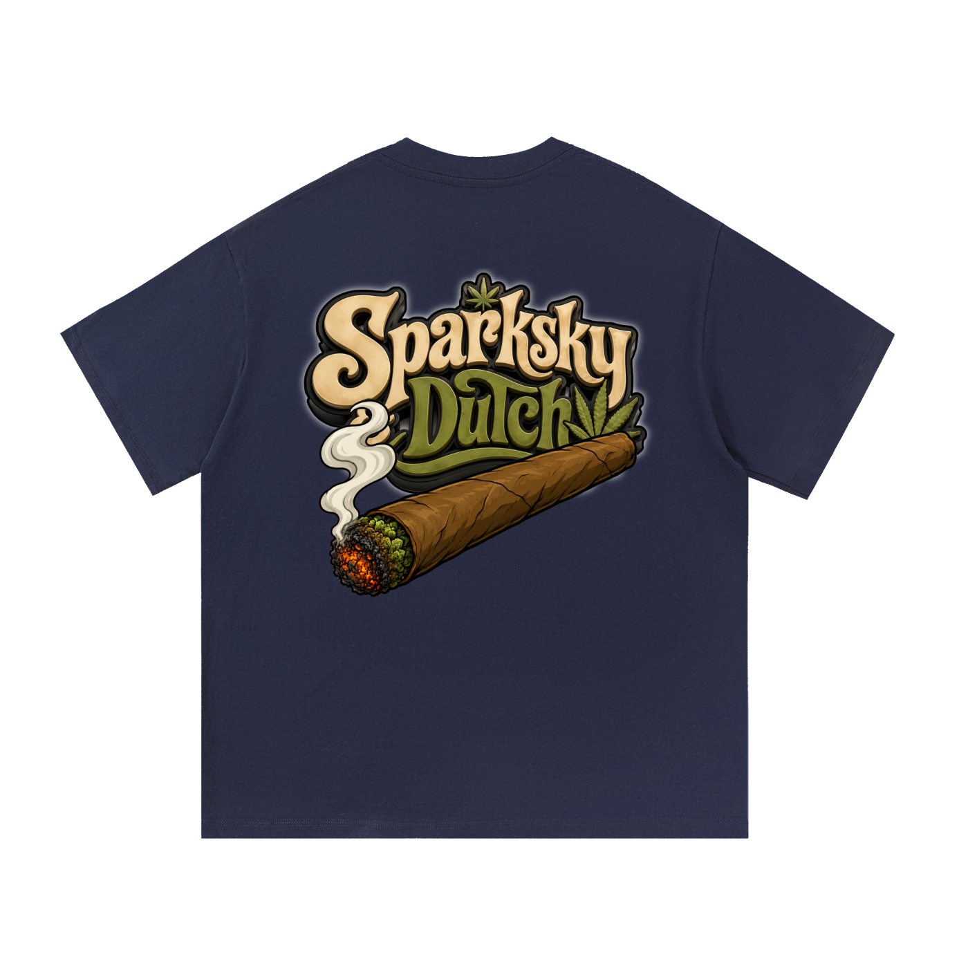 Sparksky & Dutch™ "Sativa Spark" Cotton T-Shirt