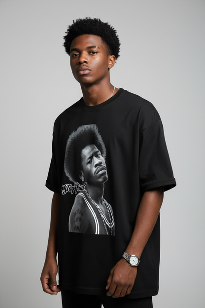 "Newport News" Oversized Drop Shoulder T-Shirt