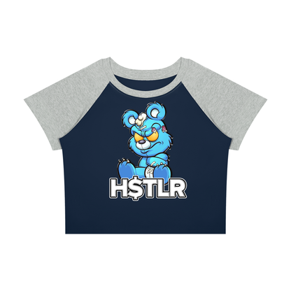 "H$TLR" Women’s Raglan Color Block Baby T-Shirt