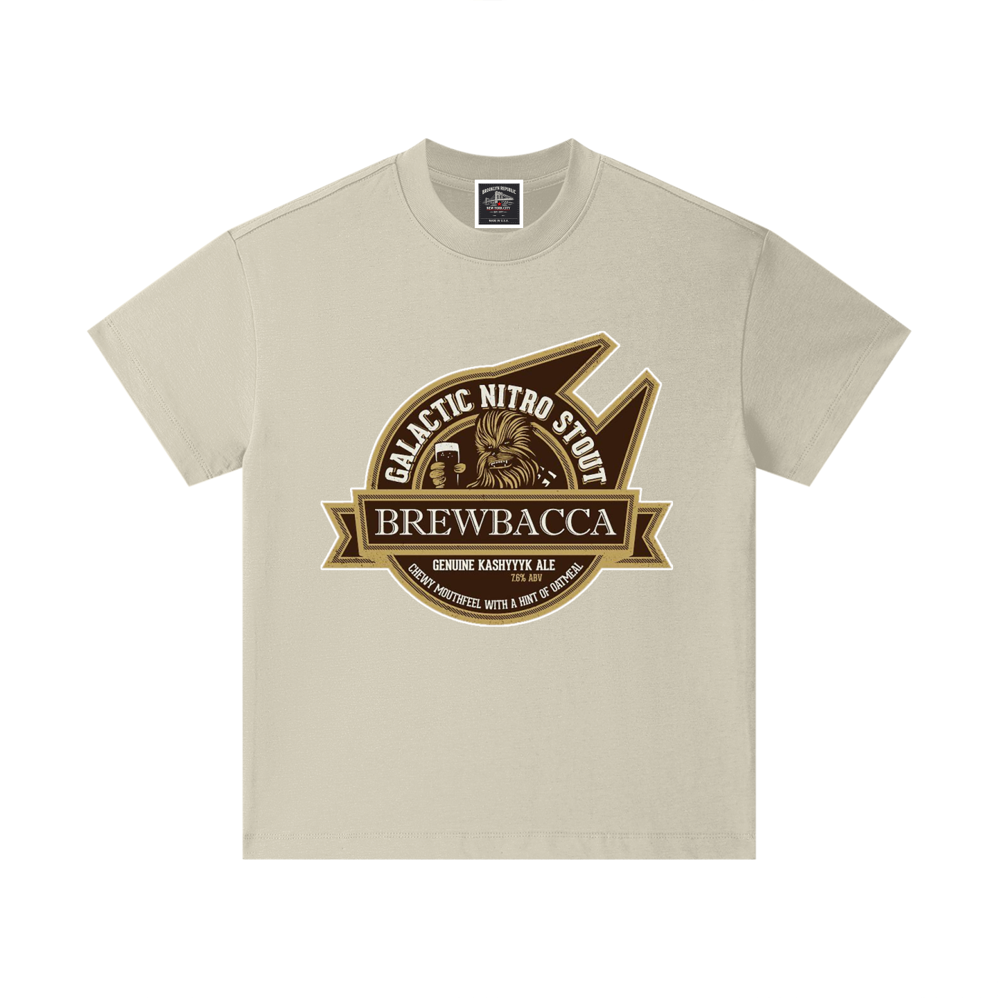 "Brewbacca" Pure Cotton Essential Kids T-Shirt
