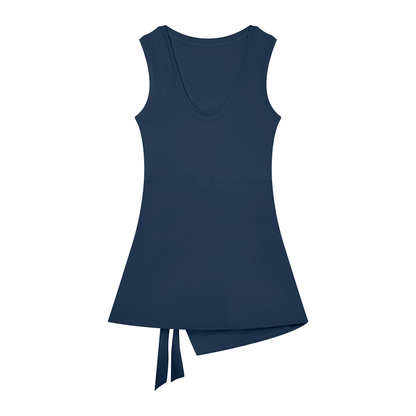"Brooklyn Republic Essentials" Women’s A-Line Sleeveless Dress