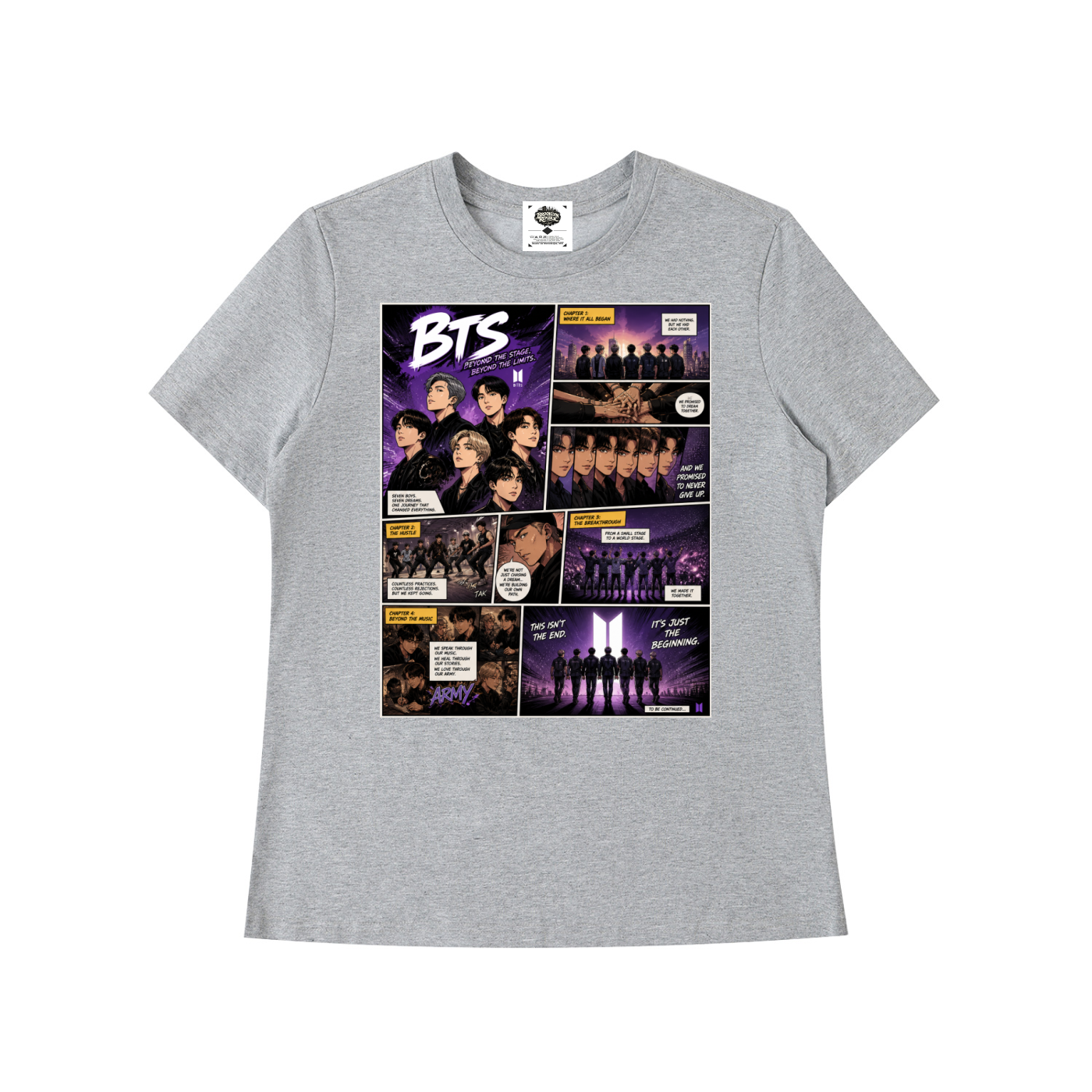 BTS™ x BKNY™  "Comic Cover" T-Shirt