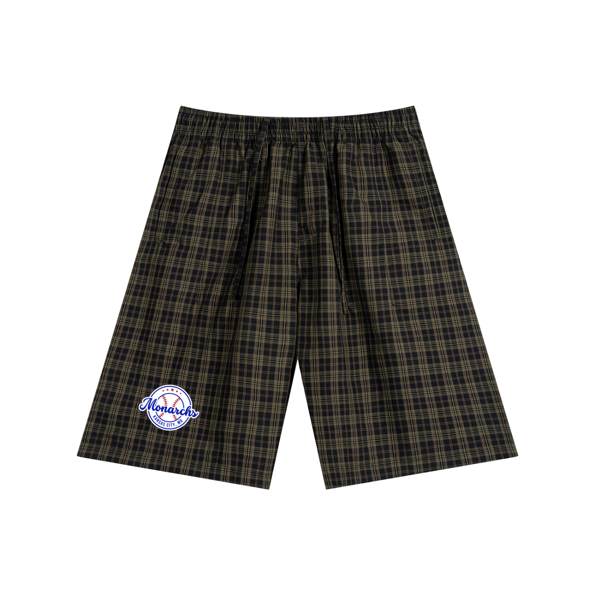 NLB™ "KC Monarchs" Plaid Full-Zip Track Set