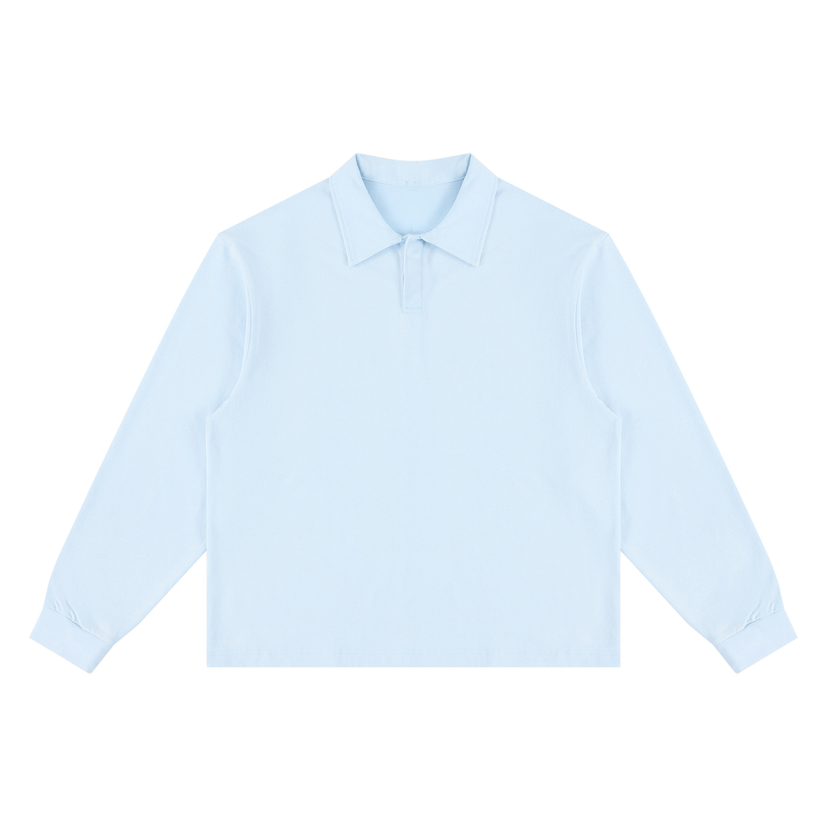 "Rebels of a Cause" Loose Long Sleeve Polo Shirt