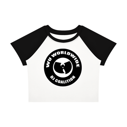 PYN™ "Wu World DJ Coalition" Women’s Raglan Color Block Baby T-Shirt