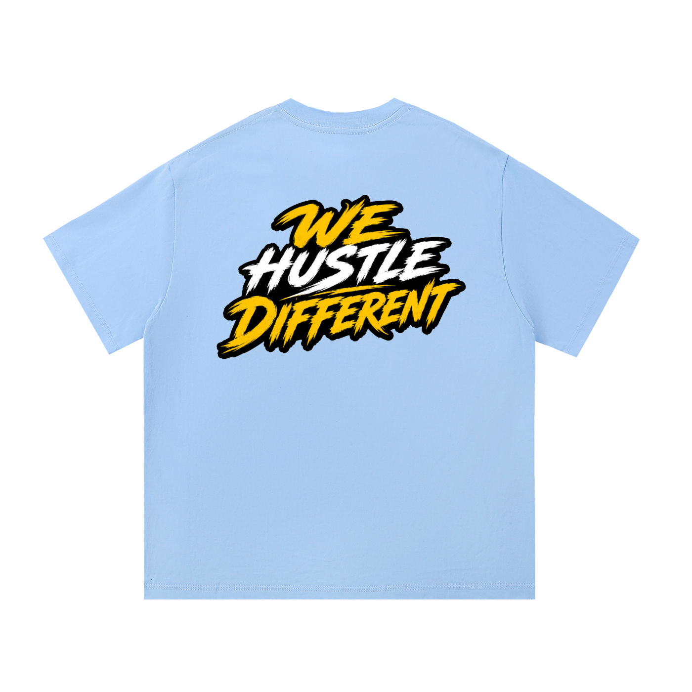 "Hustle Different" Cotton T-Shirt