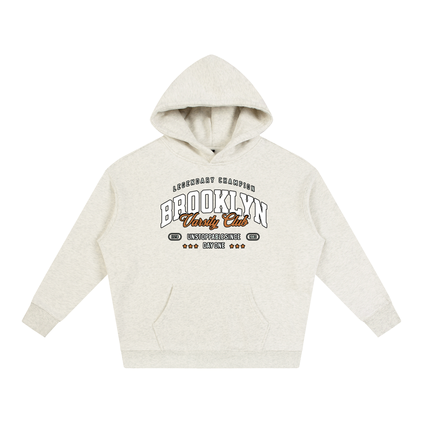 "Varsity Club" Oversize Fleeced Hoodie