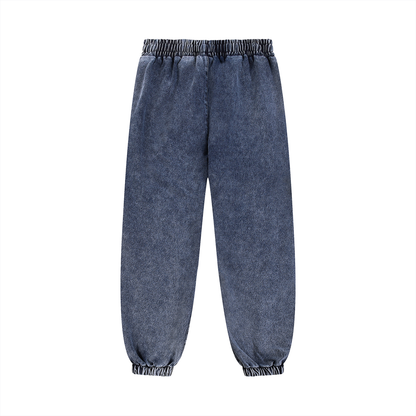 "Brooklyn Republic" Snow Wash Jogger Sweatpants