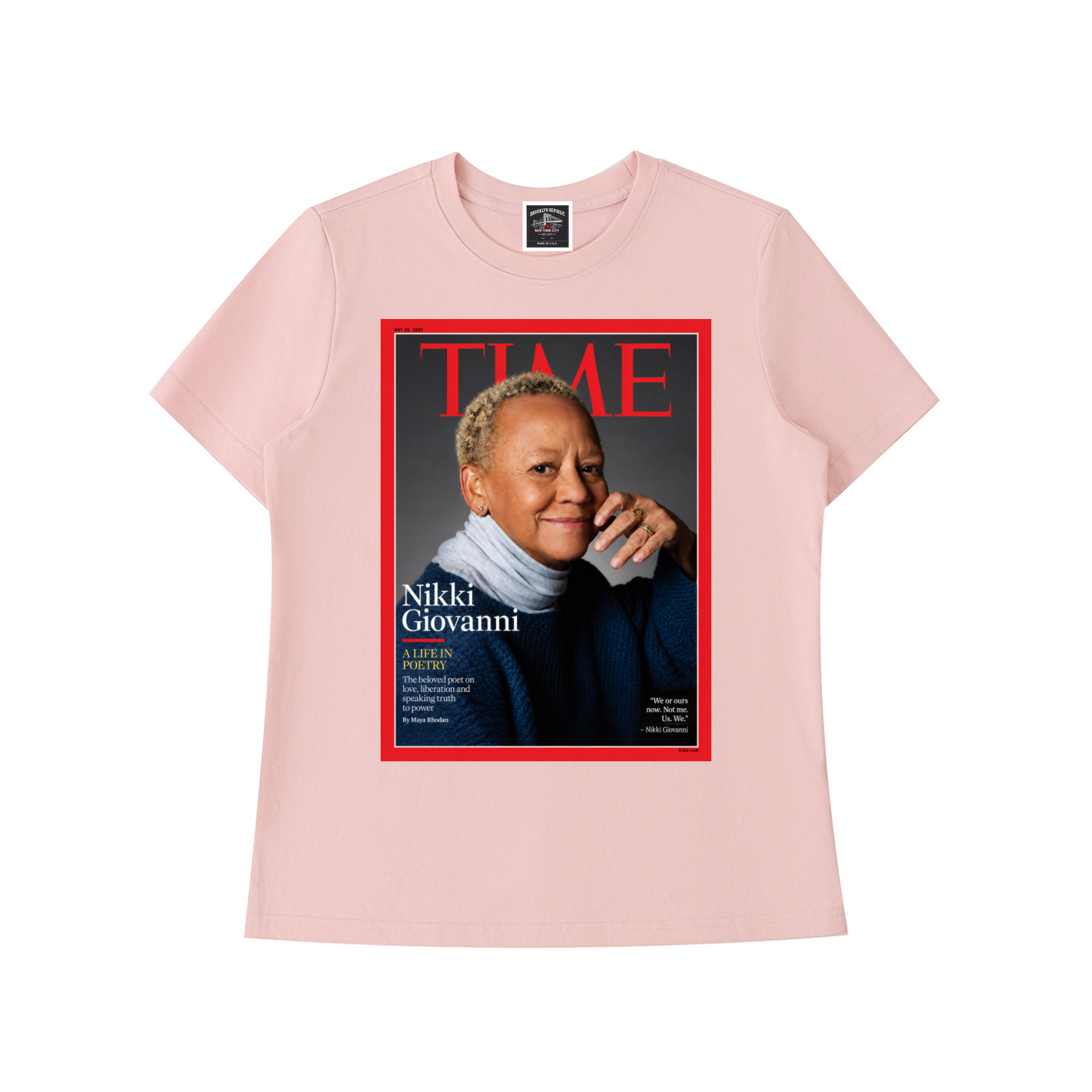 "Nikki Giovanni" Women's Cotton T-Shirt