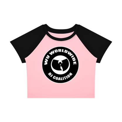 PYN™ "Wu World DJ Coalition" Women’s Raglan Color Block Baby T-Shirt