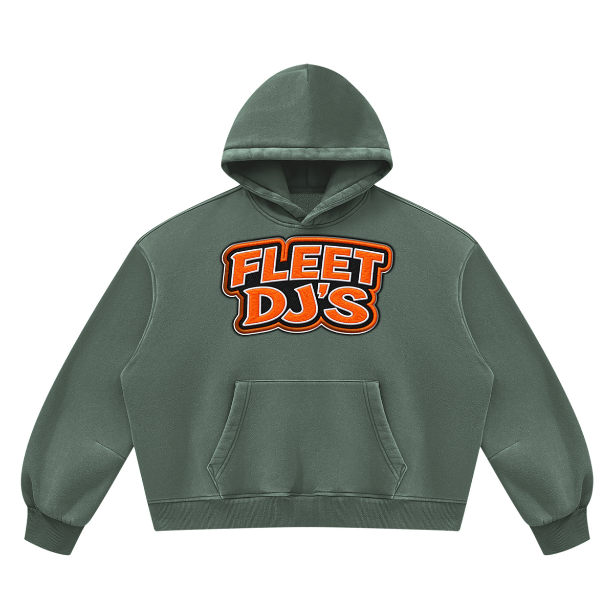 "Fleet DJ's" Vintage Wash Boxy Fleece Sweatsuit