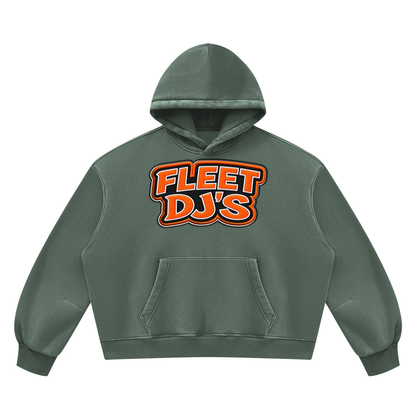 "Fleet DJ's" Vintage Wash Boxy Fleece Sweatsuit