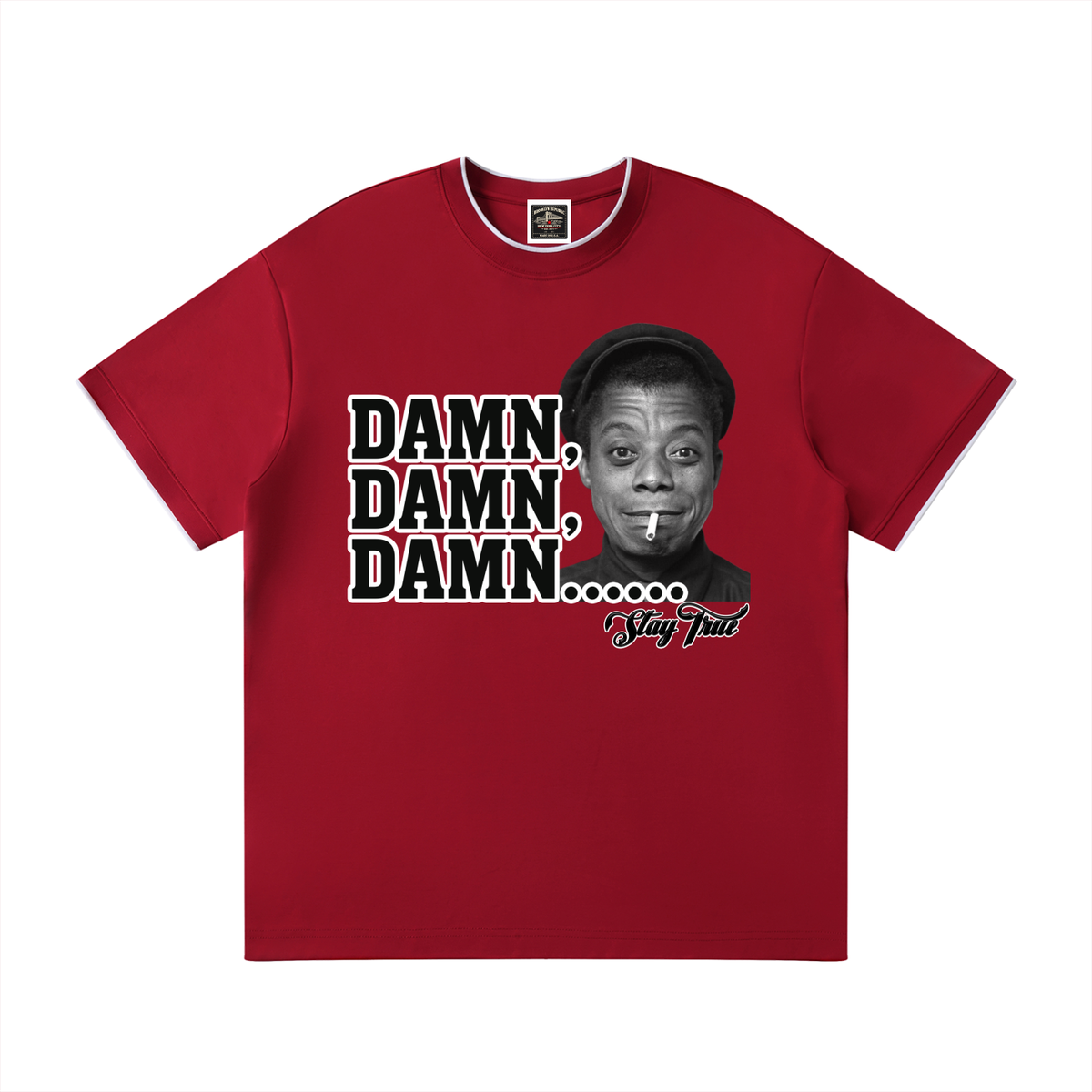 Sankofa™ "Damn, Damn, Damn.....James" Regular Fit T-Shirt