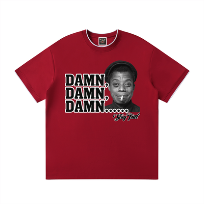 Sankofa™ "Damn, Damn, Damn.....James" Regular Fit T-Shirt